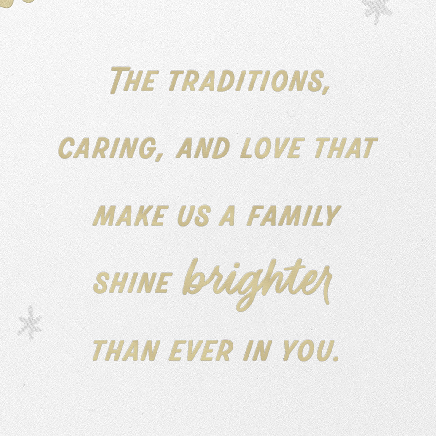 You Make Our Family Tree More Beautiful Christmas Card for Granddaughter, , large image number 2