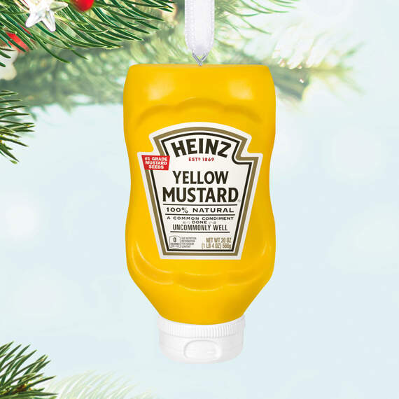 Heinz™ Yellow Mustard Ornament, , large image number 2