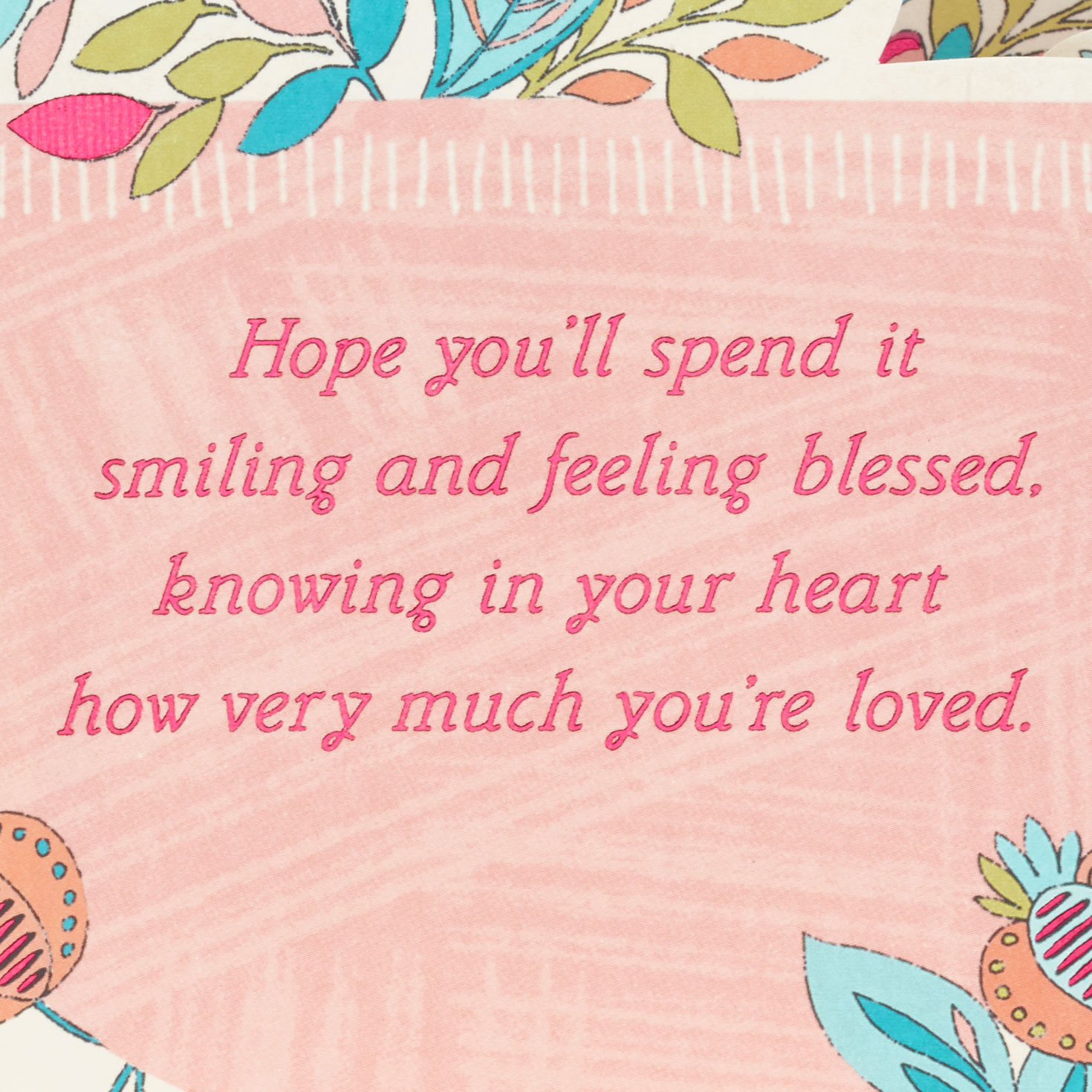 Flowers in Teacup 3D Pop-Up Mother's Day Card for Mom sentiment image number 4