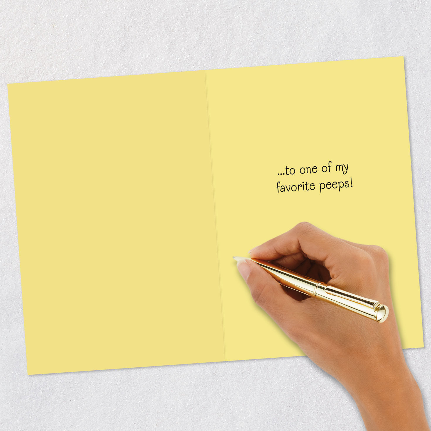 You're One of My Favorite Peeps Easter Card, , large image number 6