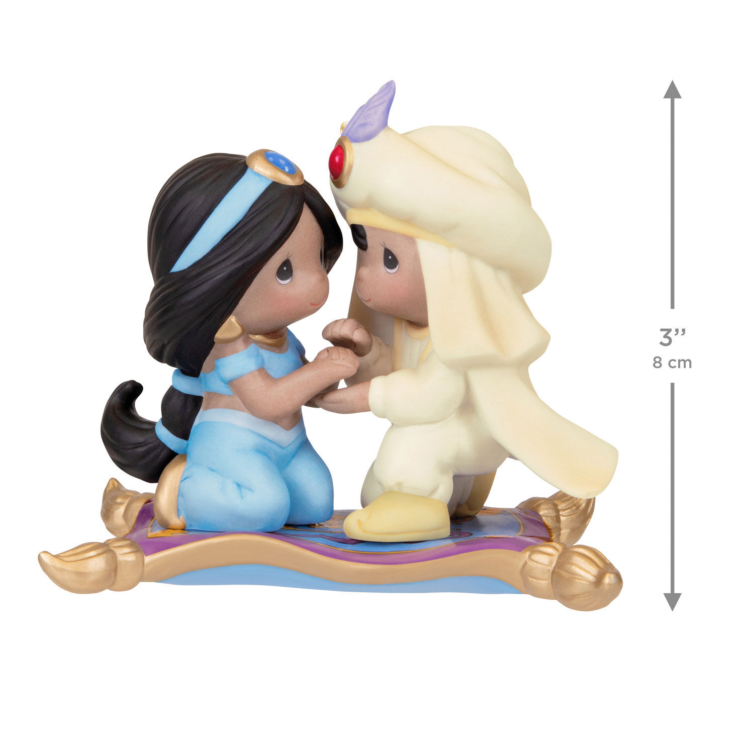 Disney Precious Moments Aladdin and Jasmine Porcelain Ornament for only USD 51.99 | Hallmark