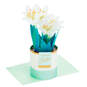 Lily Plant in Vase 3D Pop-Up Easter Card, , large image number 1