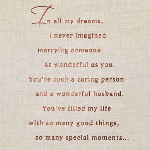 You're Amazing Birthday Card for Husband From Wife, 