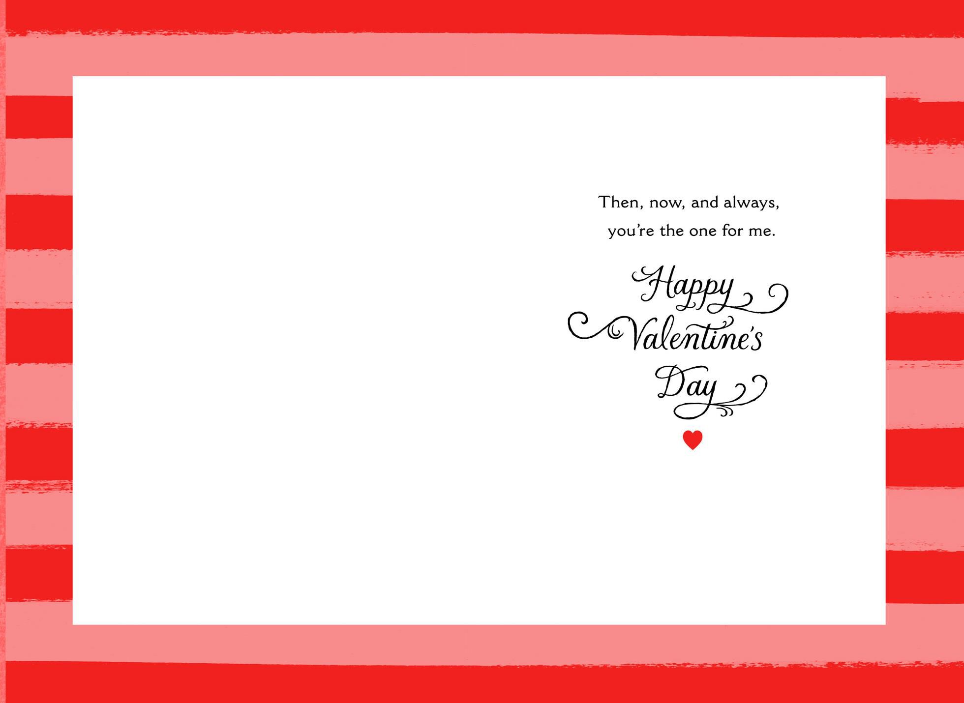 Ribbon Heart Valentine's Day Card for Wife