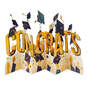 Jumbo Hats Off to You 3D Pop-Up Graduation Card, , large image number 3