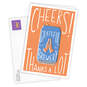 Cheers Beer Can Fun Folded Thank-You Photo Card, , large image number 2