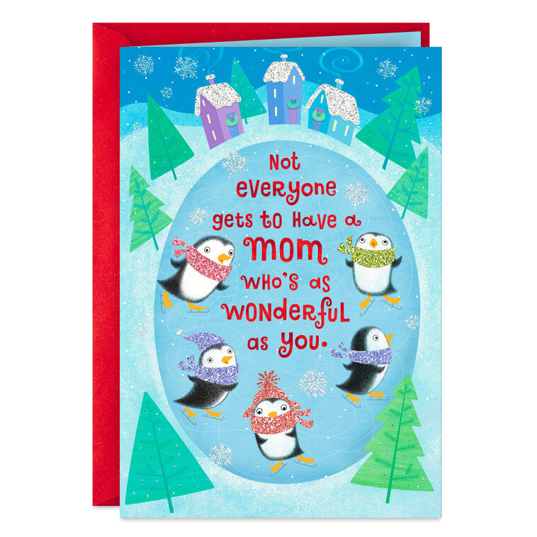 Extra Blessed Christmas Card for Mom