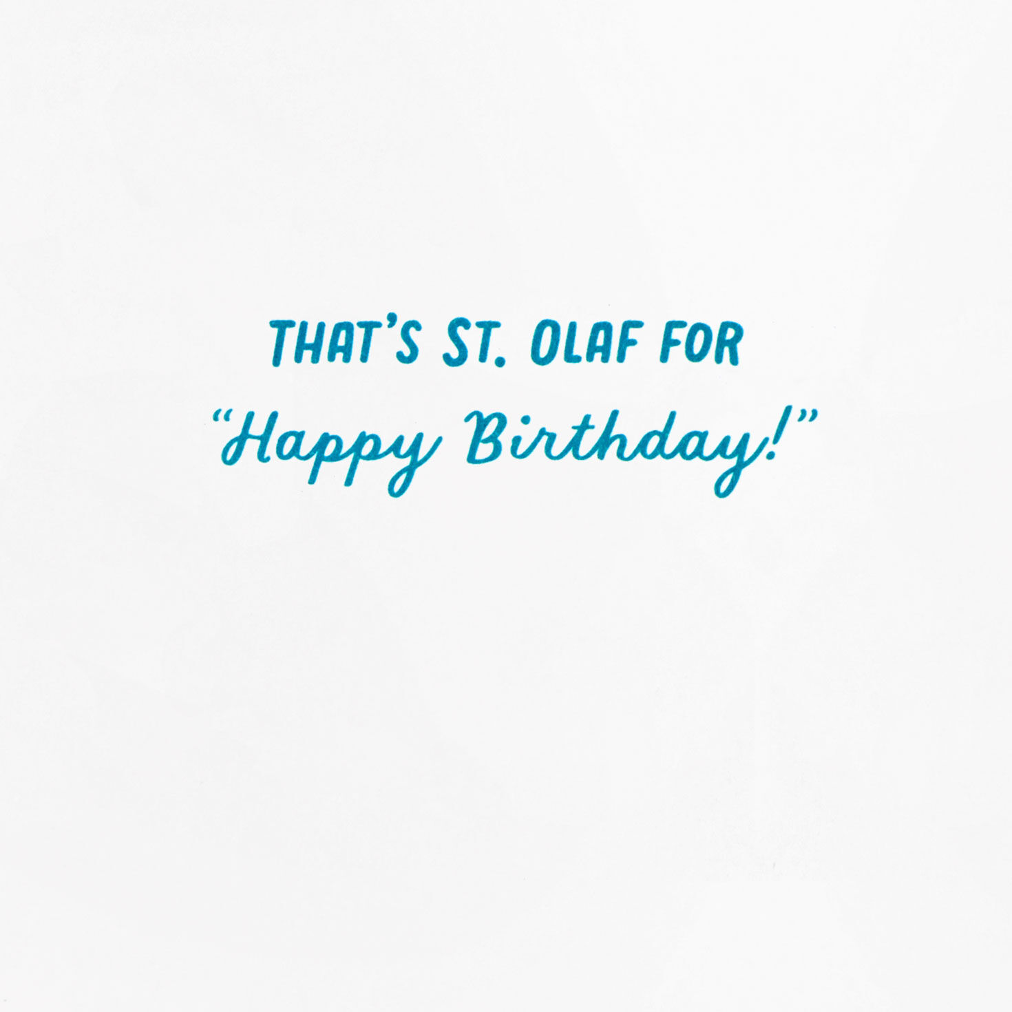 St. Olaf Rose Golden Girls Funny Birthday Card Sentiment image number 2