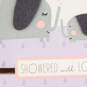 Showered With Love New Baby Girl Card, , large image number 4