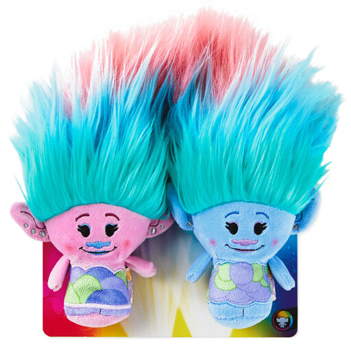 itty bittys® DreamWorks Animation Trolls World Tour Satin and Chenille Plush, Set of 2, 
