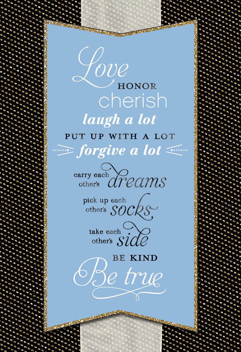 All the Best Wedding Card