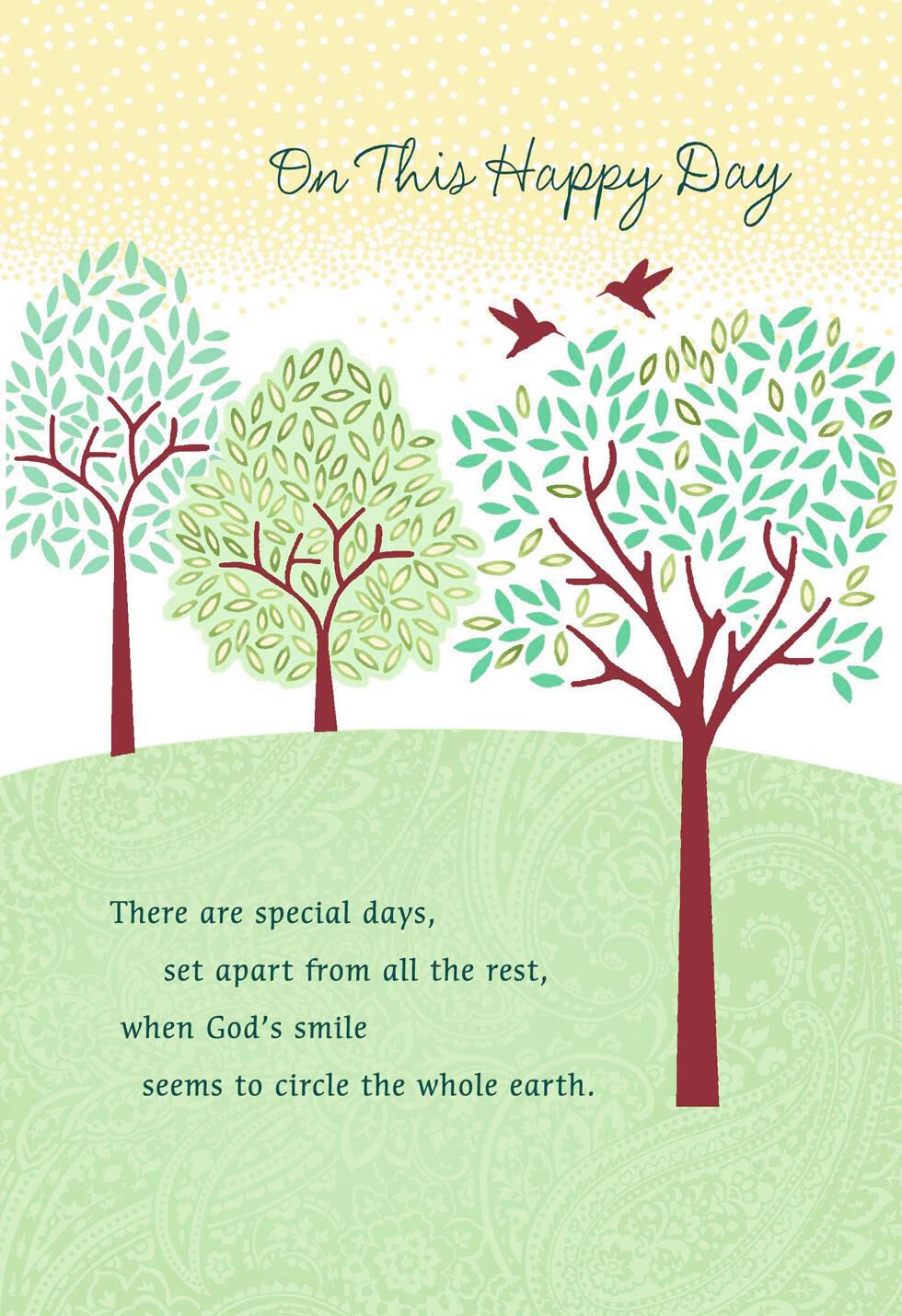 On This Happy Day Congratulations Card