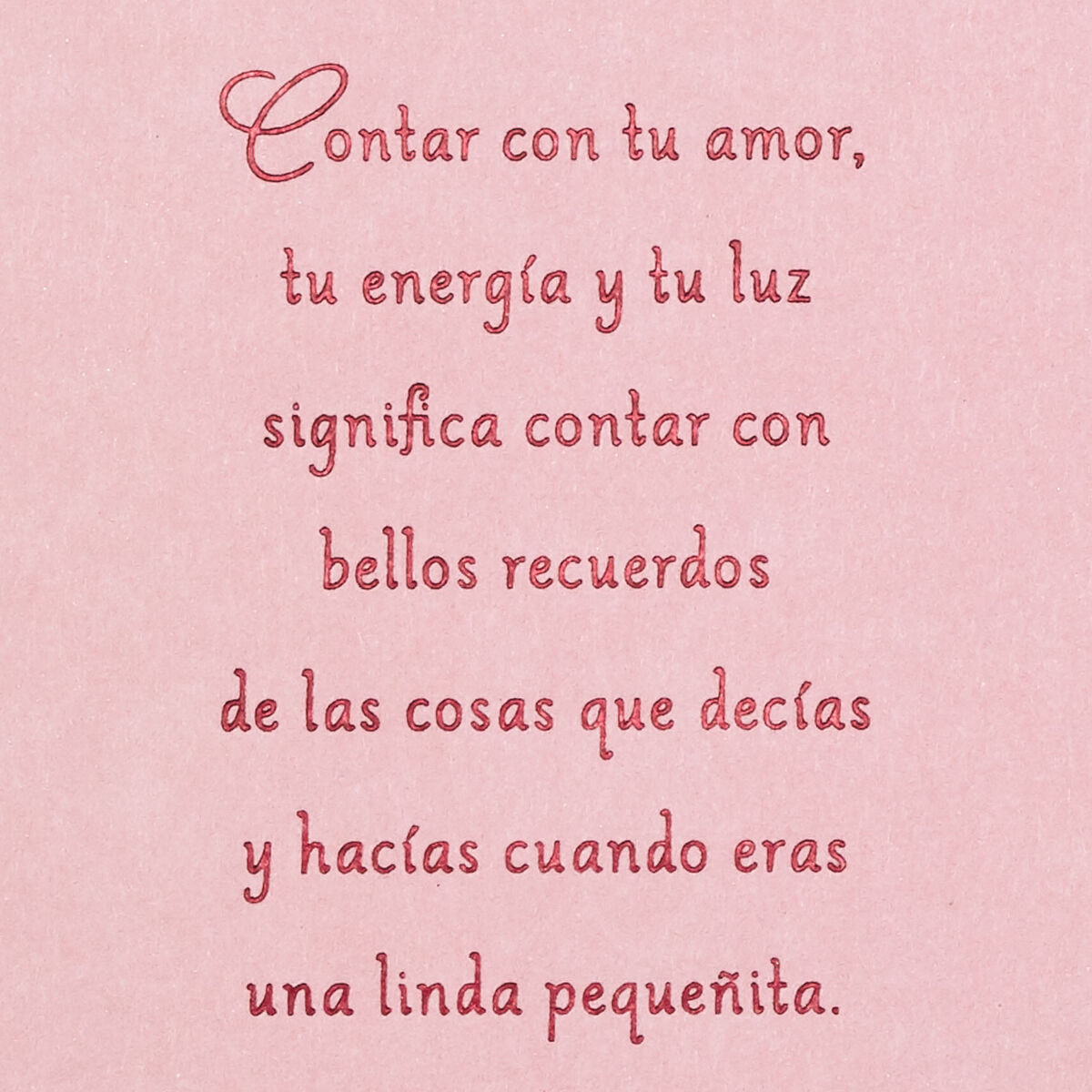 To a Simply Beautiful Daughter SpanishLanguage Valentine