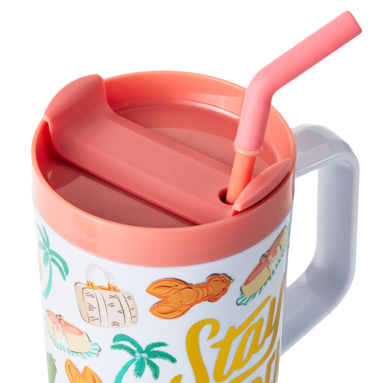 The Golden Girls Stay Golden Plastic Travel Cup Lid image number 3