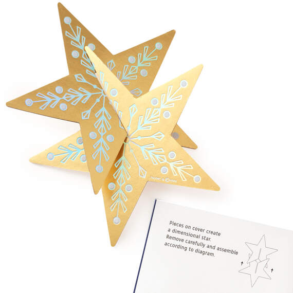 Hope Your Holidays Shine Christmas Card With Star Decoration, , large image number 5