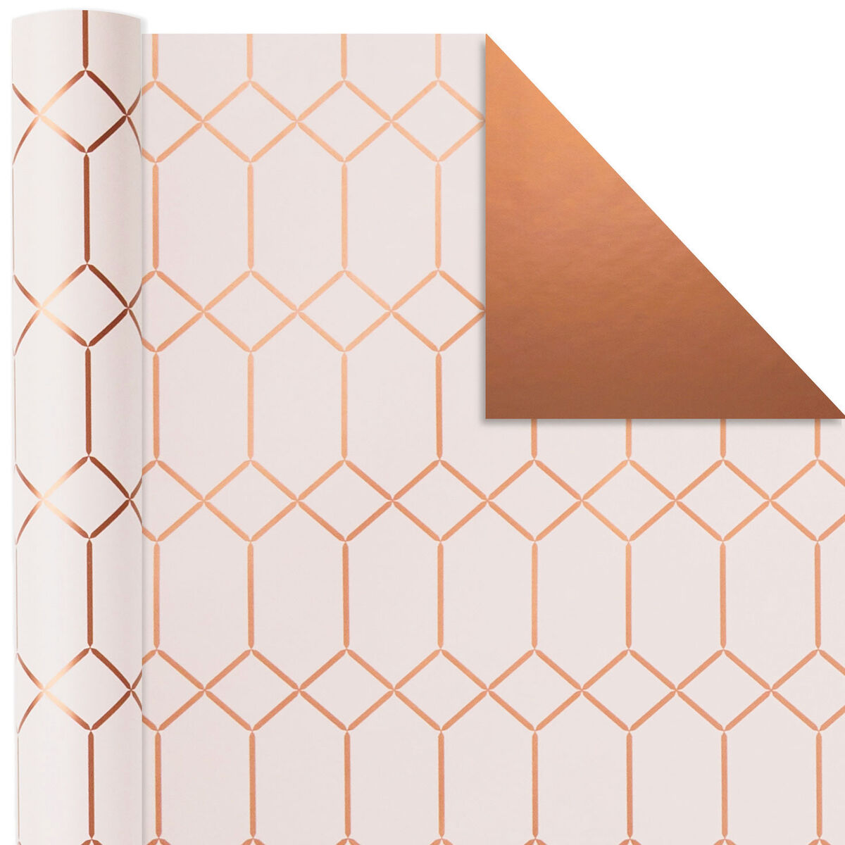 Metallic Shimmer 3Pack Reversible Wrapping Paper, 120 sq. ft. total