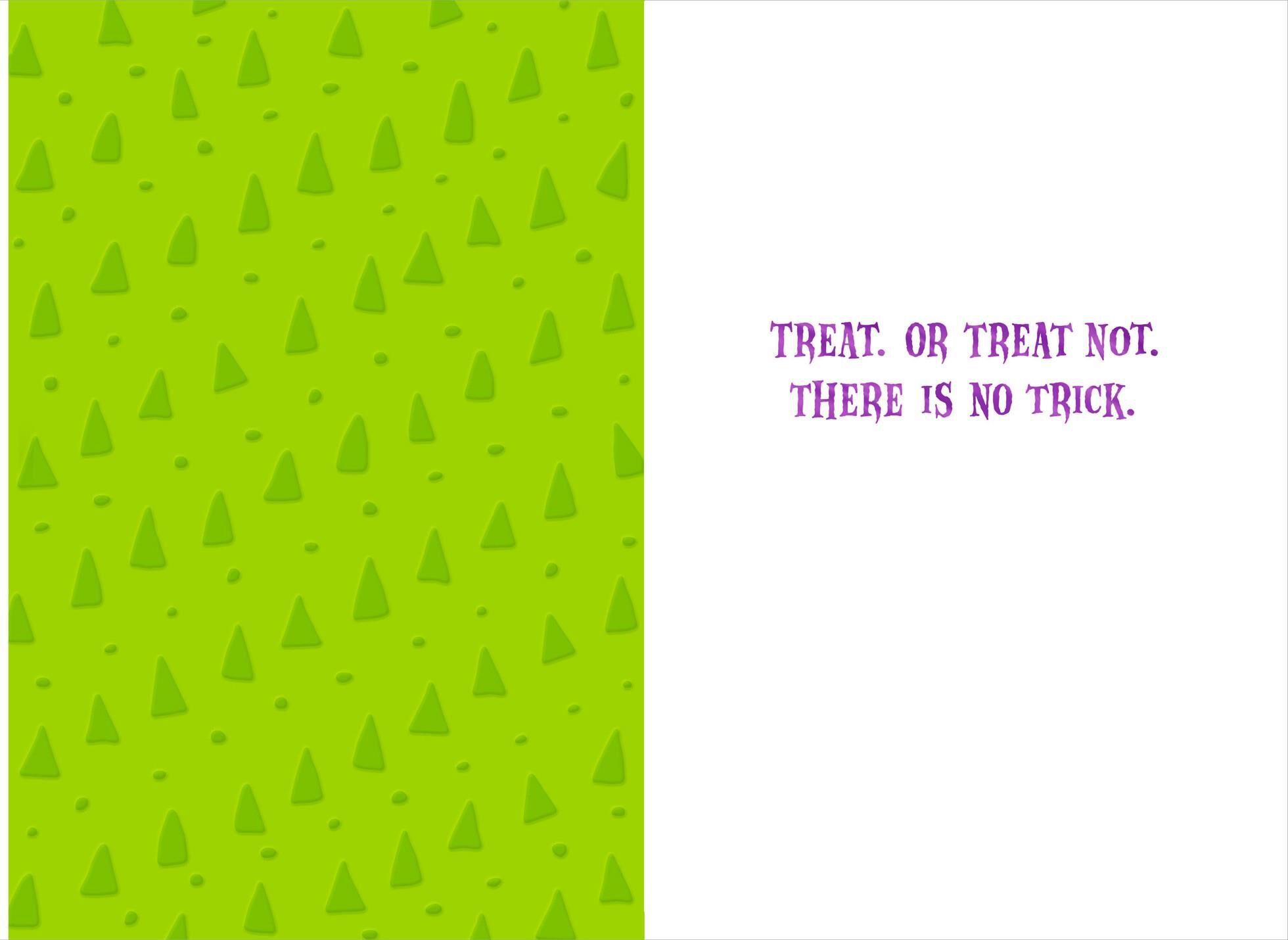 itty bittys® Yoda™ Only Treats Halloween Card