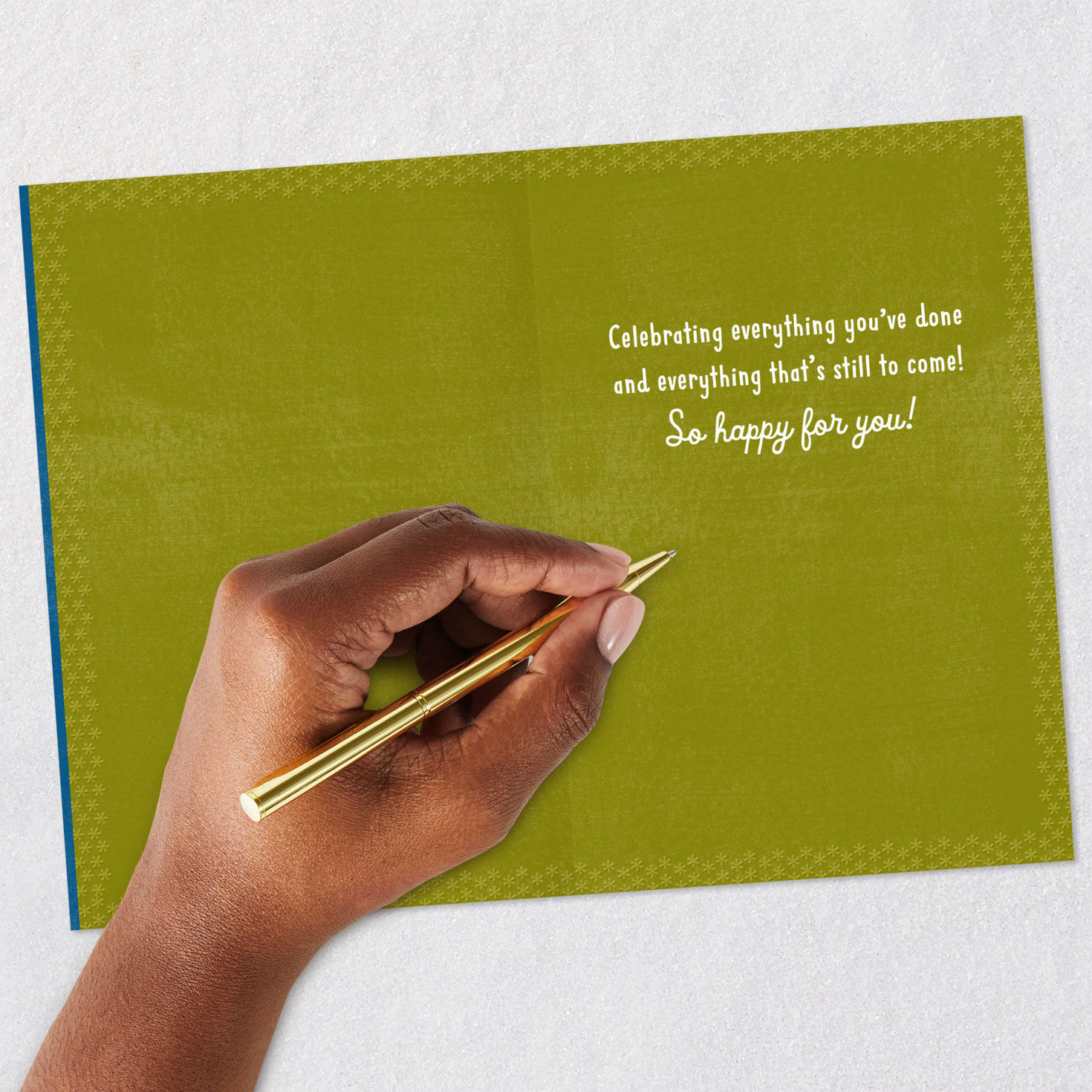 Mortarboard Cap and Banner 2026 Graduation Card Signing card image number 6