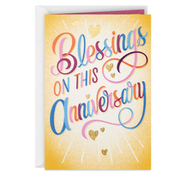 Love Is the Greatest Gift Anniversary Card