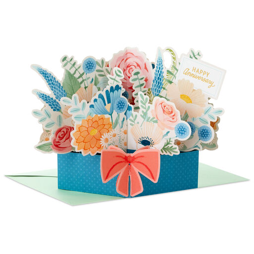 Love Is the Greatest Gift 3D Pop-Up Anniversary Card, 