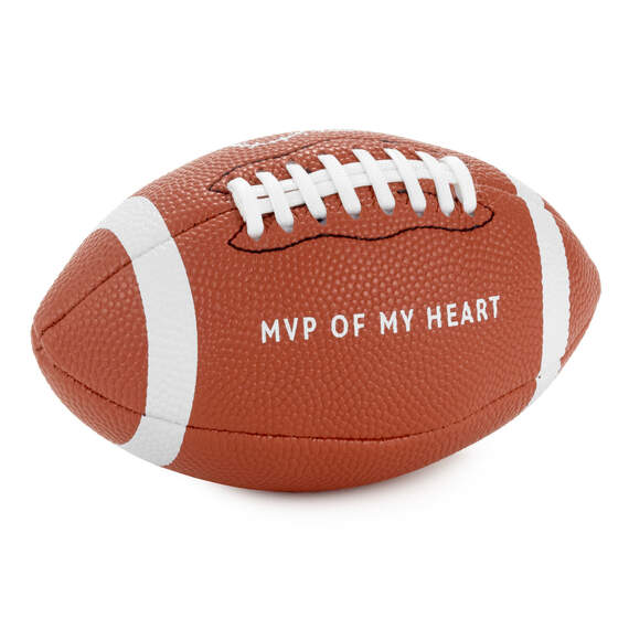 MVP of My Heart Plush Football, 6.5"