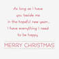 All I Need Is You Christmas Card for Wife, , large image number 3