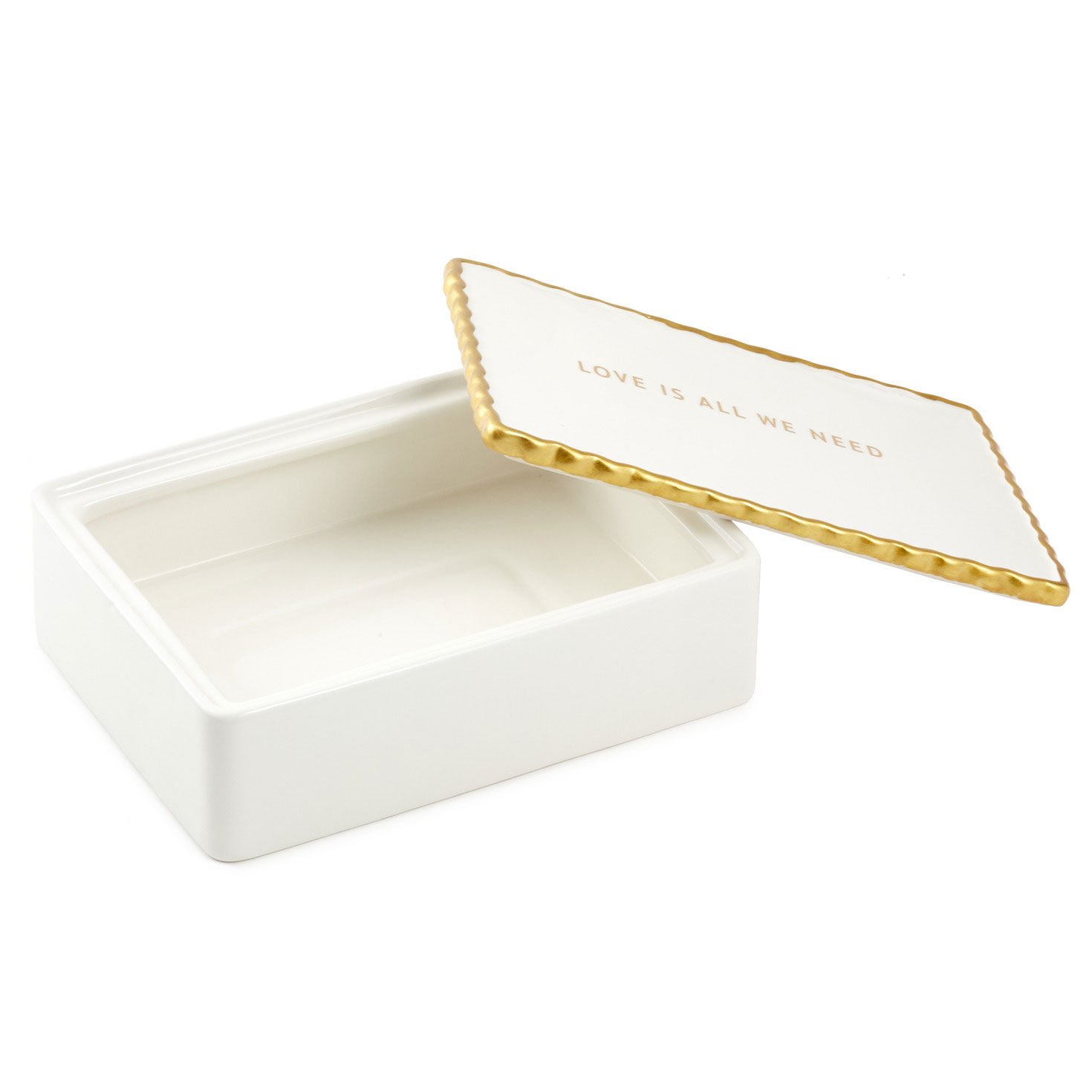 Love Is All We Need Ceramic Keepsake Box for only USD 34.99 | Hallmark