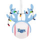 Rays Reindeer Baseball Christmas Ornament Front image number 1