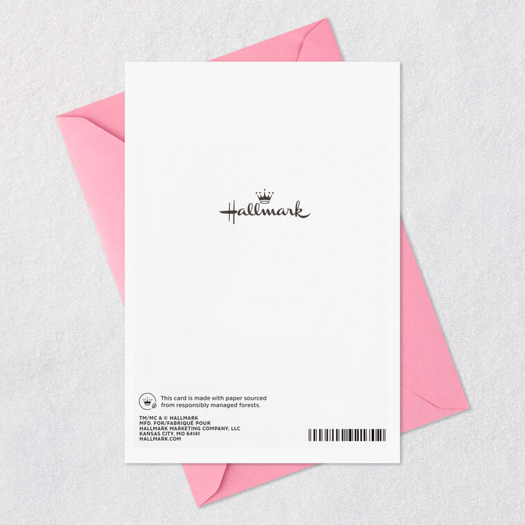 Oranges and Flowers New Baby Girl Card Signing card image number 7