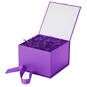Bright Purple 5x7 Large Gift Box With Shredded Paper Filler, , large image number 4