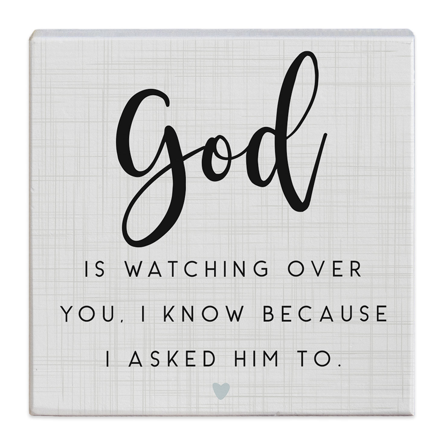 Simply Said Religious Quote Gift-a-Block Wood Sign, 5.25x5.25