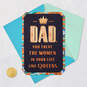 You Make Me Feel Like a Queen Father's Day Card for Dad From Daughter, , large image number 6