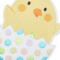 Baby Chick in Polka-Dot Egg Baby's First Easter Card, , large image number 4