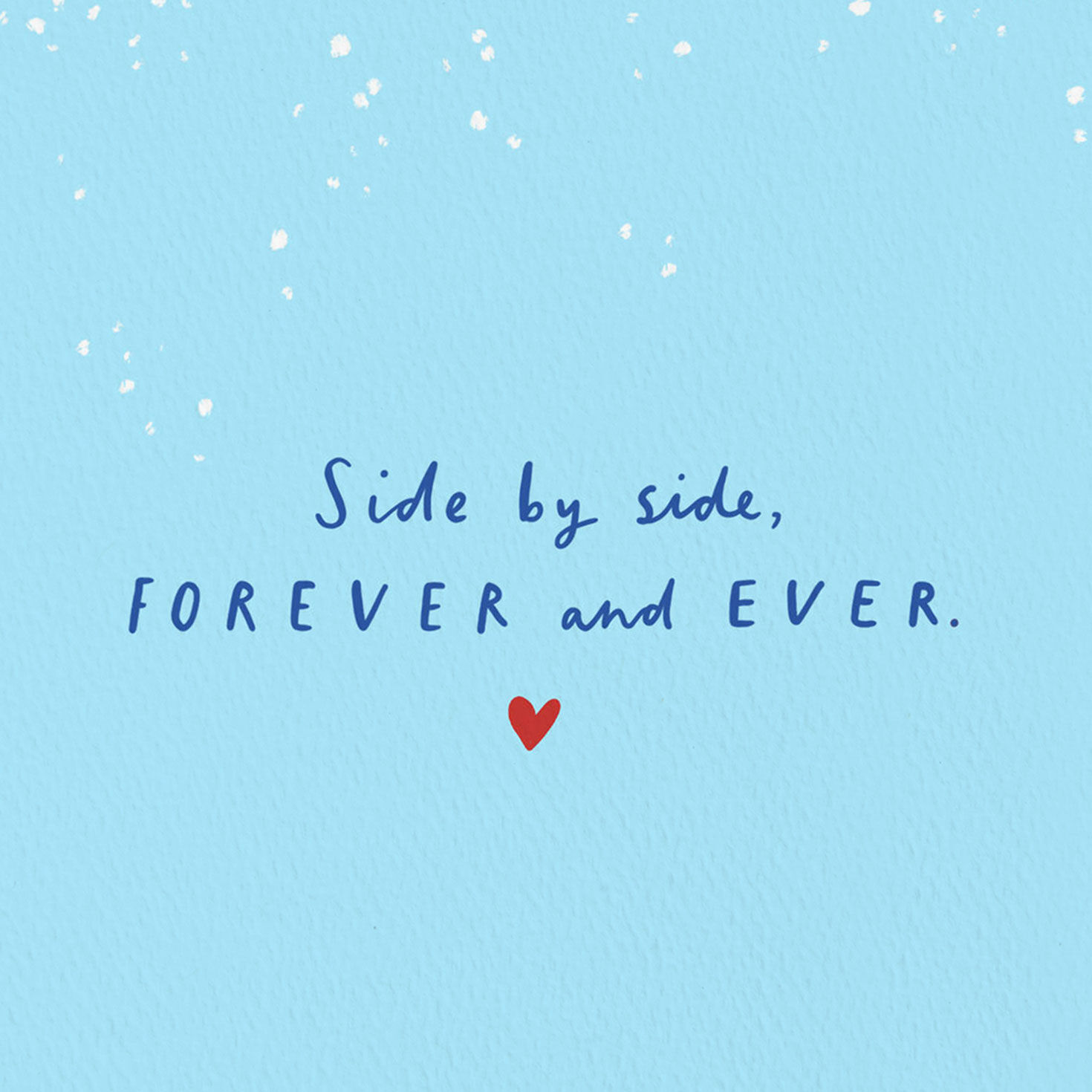 Side by Side Forever Together Love Card for only USD 3.99 | Hallmark