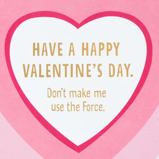 Star Wars: The Mandalorian™ Grogu™ Use the Force Valentine's Day Card, 