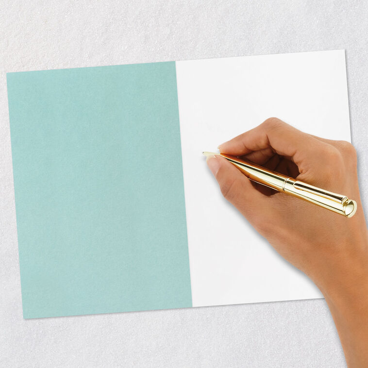 Flower Bouquet Quilled Flowers Signature Signing card image number 6