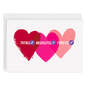 Personalized Red and Pink Hearts Love Card, , large image number 6