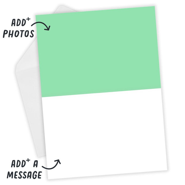 Hello Horizontal Custom Thinking of You Card, , large image number 4