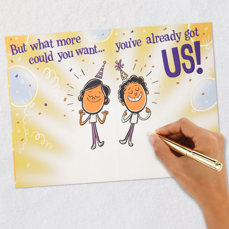 We Wanted to Get You Something Exciting Funny Birthday Card From Us, , large image number 7