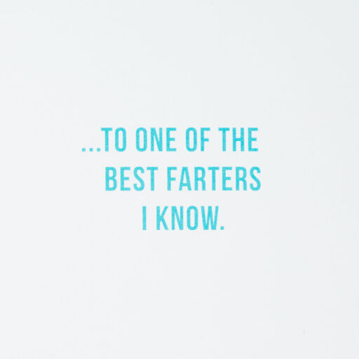 Happy Farter's Day Funny Father's Day Card, 