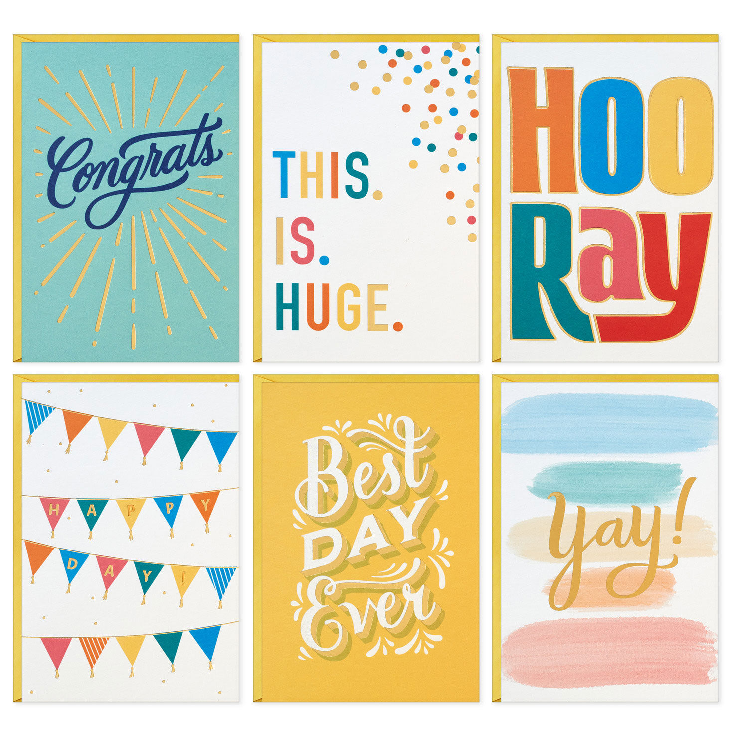 Inspired Modern Boxed Assorted Congratulations Cards, Pack of 24 for only USD 14.99 | Hallmark