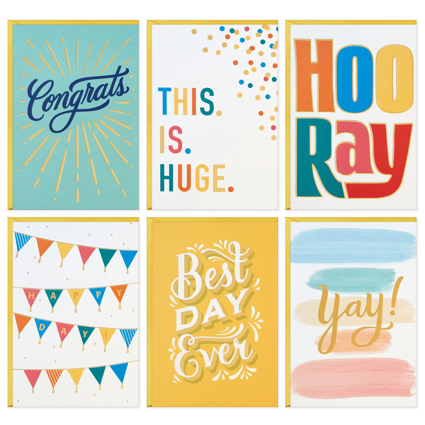 Inspired Modern Boxed Assorted Congratulations Cards, Pack of 24 for only USD 14.99 | Hallmark