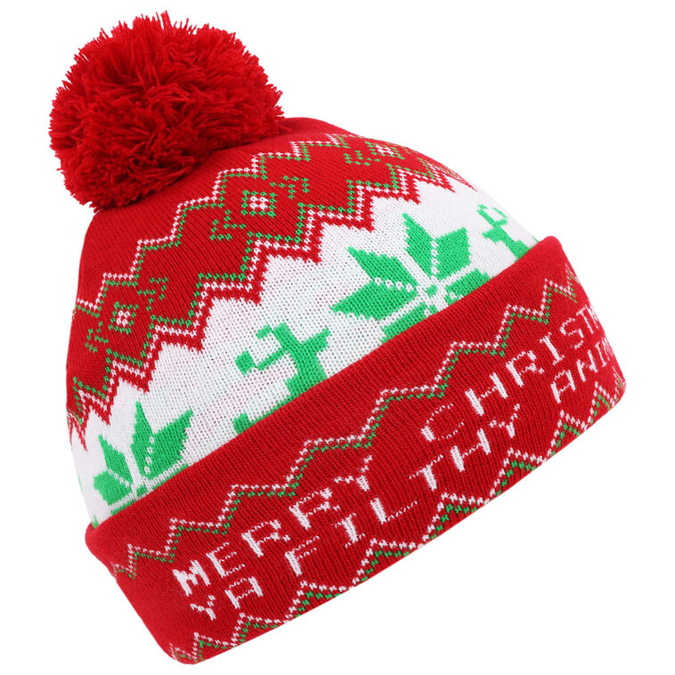 Merry Christmas Ya Filthy Animal Home Alone Beanie Tilted Front image number 3