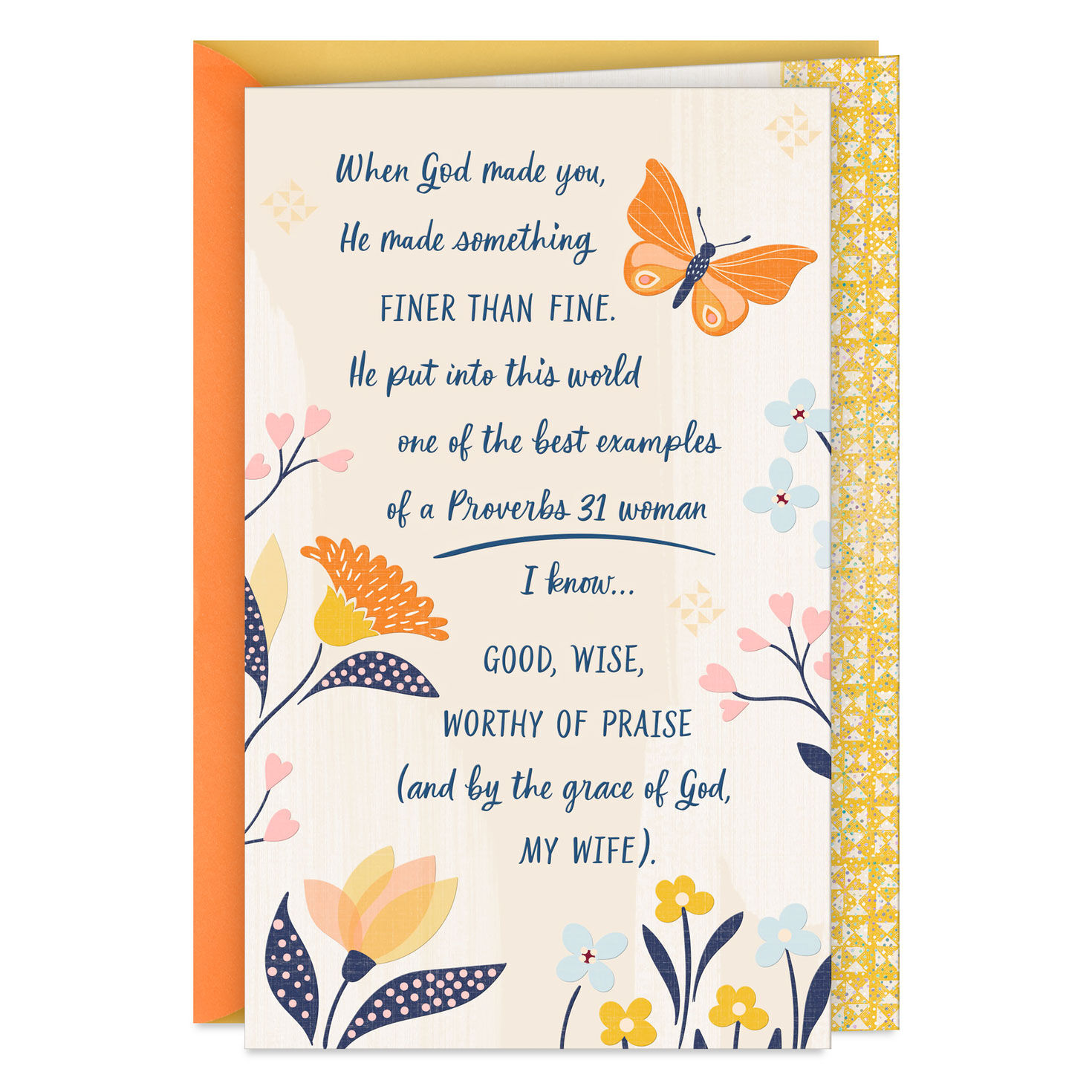God Outdid Himself Religious Birthday Card for Wife for only USD 4.59 | Hallmark