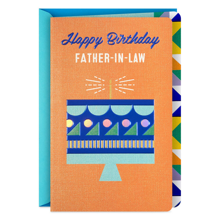 A Day That's Nothing But Good Birthday Card for Father-in-Law