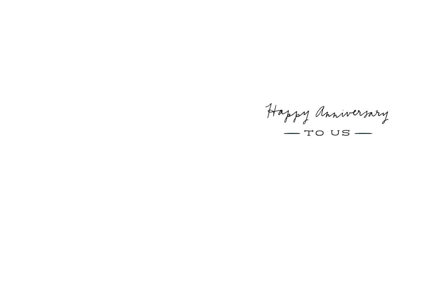 I Love Our Little Family Anniversary Card