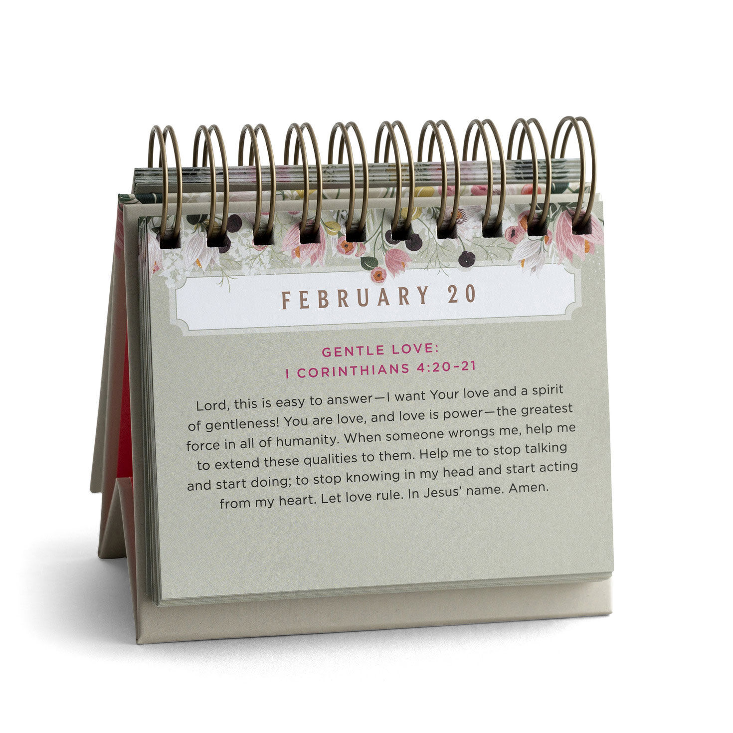 A Prayer a Day 365 Day Perpetual Calendar inside page image number 4