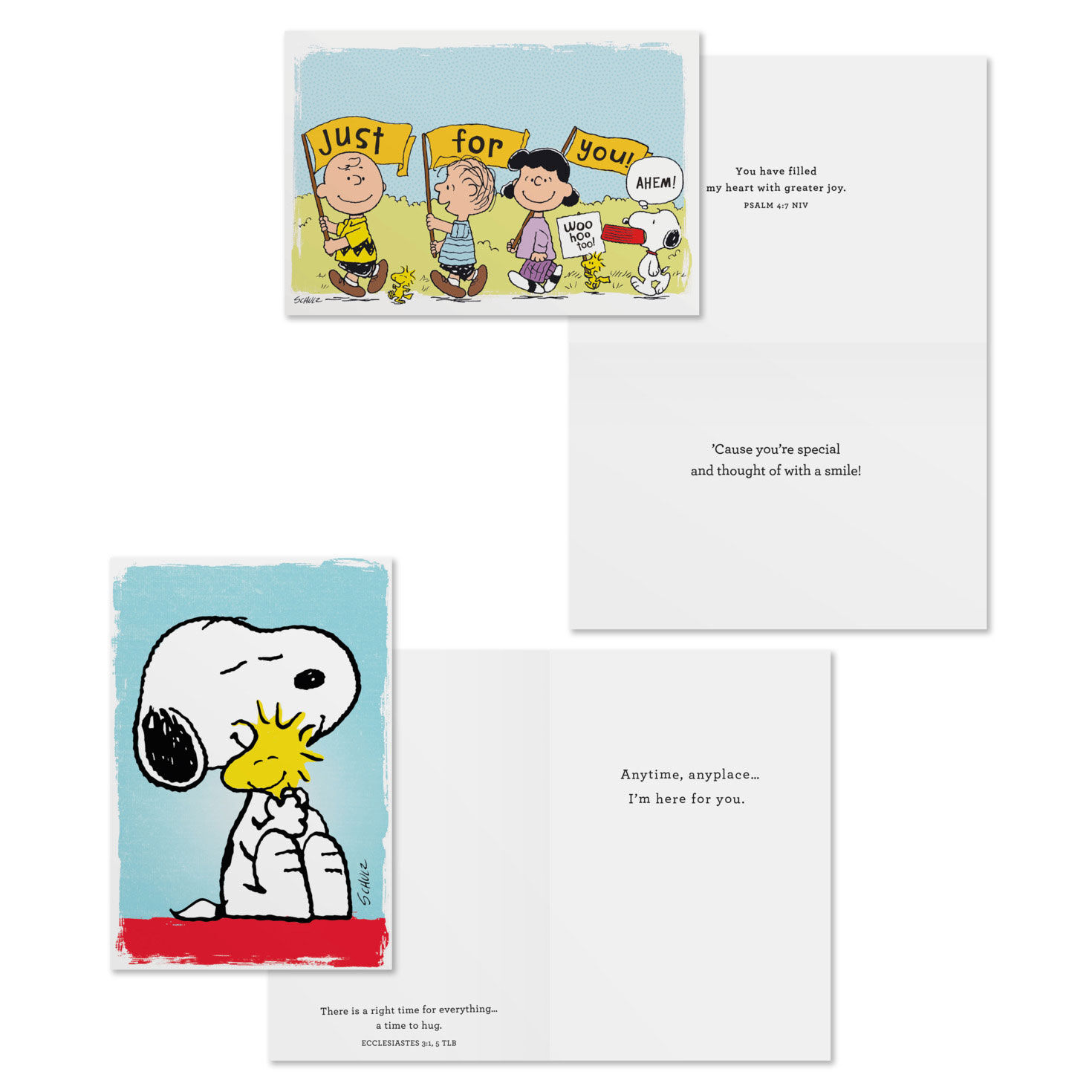 Peanuts DaySpring All Occasion Cards Assortment Card Front with Sentiment image number 3
