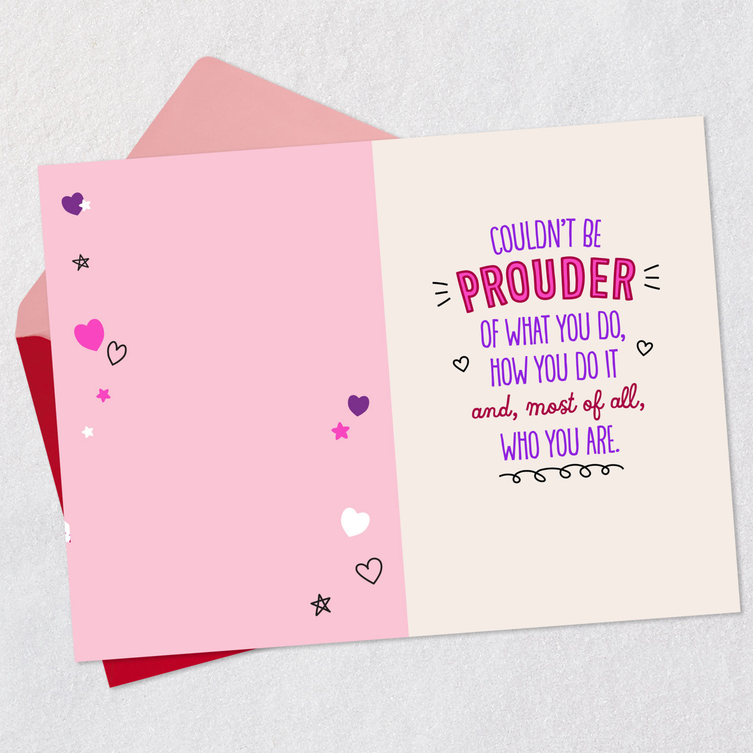 Sports Icons Granddaughter Valentine's Day Card Open card with envelope image number 3