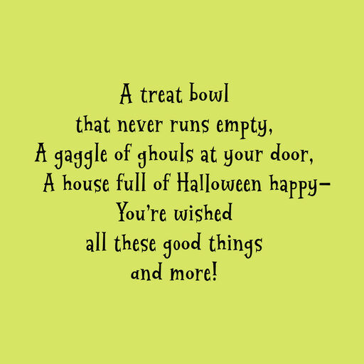 A House Full of Happy Halloween Card, 